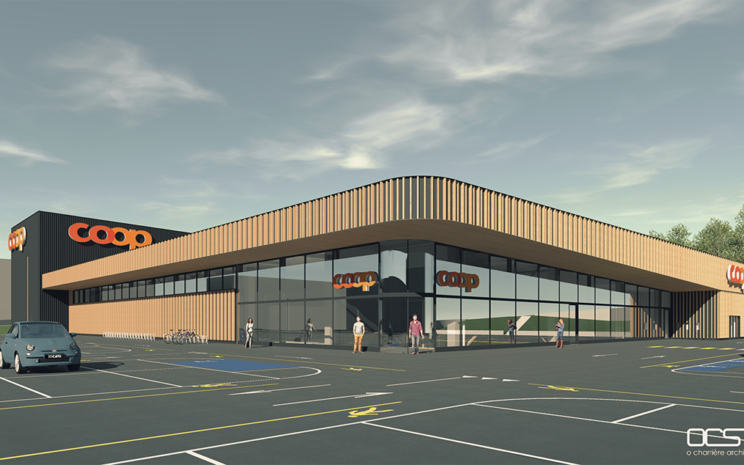 Centre commercial Coop Matran
