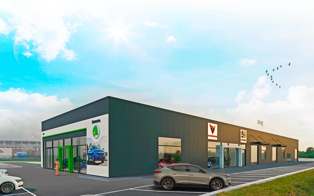 Garage automobile et showroom Amag SA