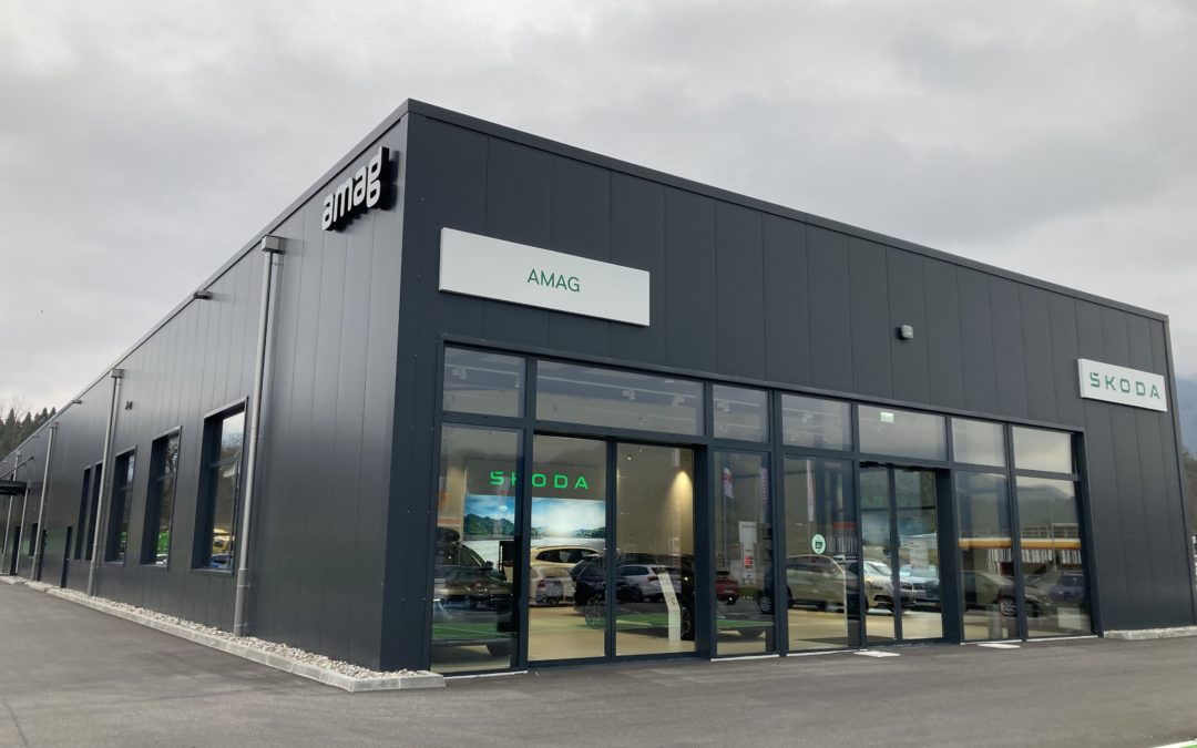 Garage automobile et showroom